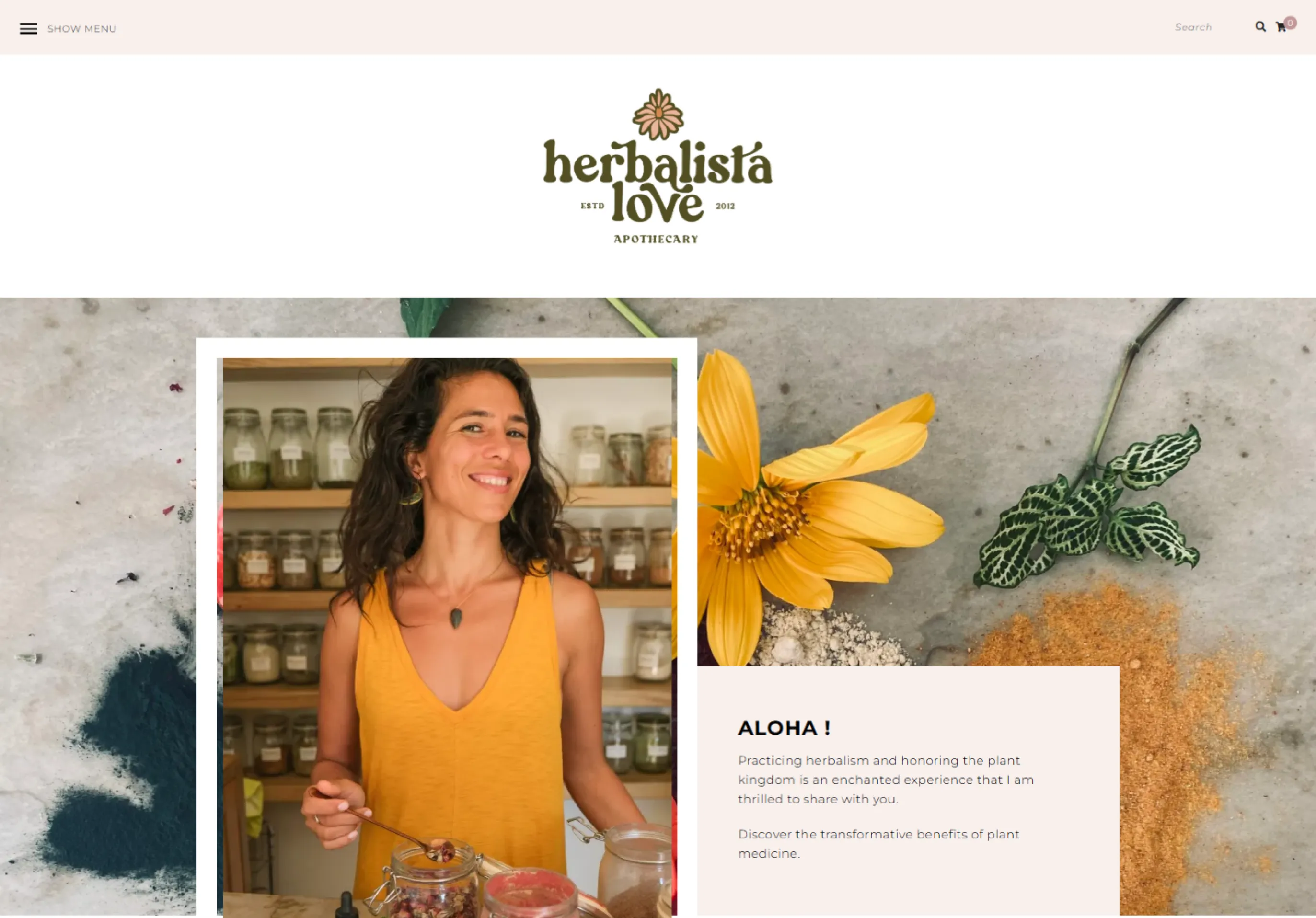 Herbal Apothecary for Herbalista Love